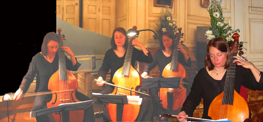 Lucia Krommer : Basse de viole